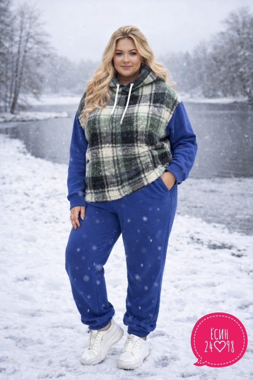 костюм на флисе,женский костюм больших размеров,костюм,женский спортивный костюм больших размеров,теплый спортивный костюм
