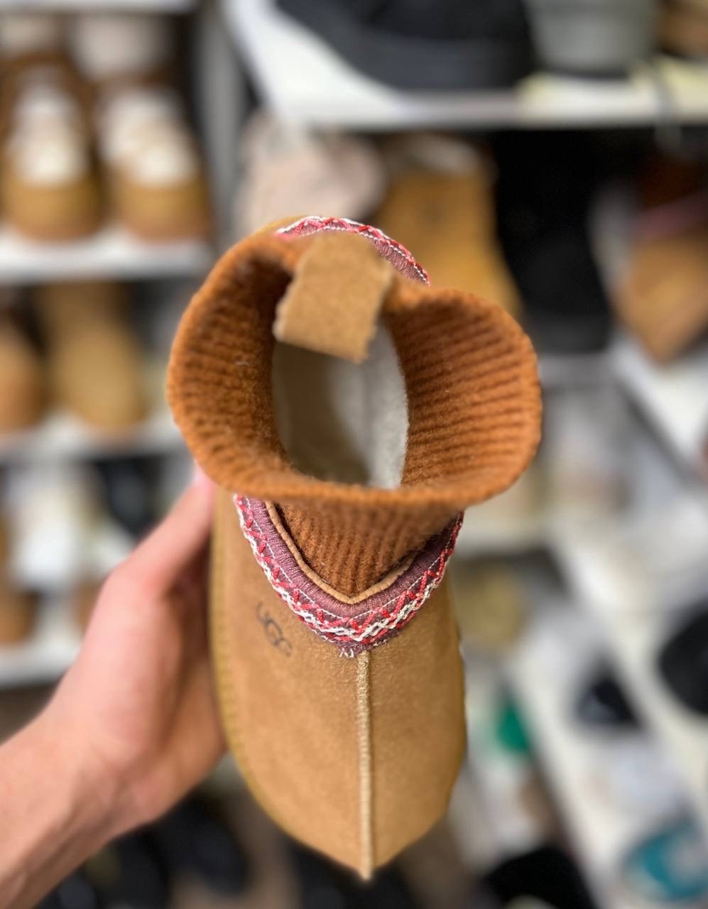 женские угги,угги женские ugg,,ugg женские ботинки classic mini cresent - brown,угги ugg