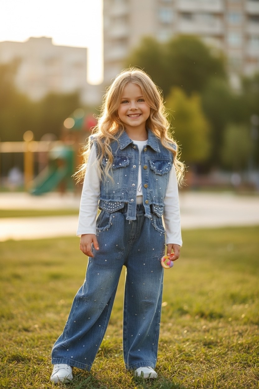 ребенок,стильная девочка,джинсовое платье для девочки,платье для малыша,девочек