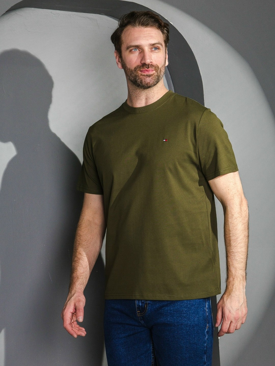 футболки мужские,футболка,оливковая футболка,футболки мужские хлопок,футболка хаки мужская