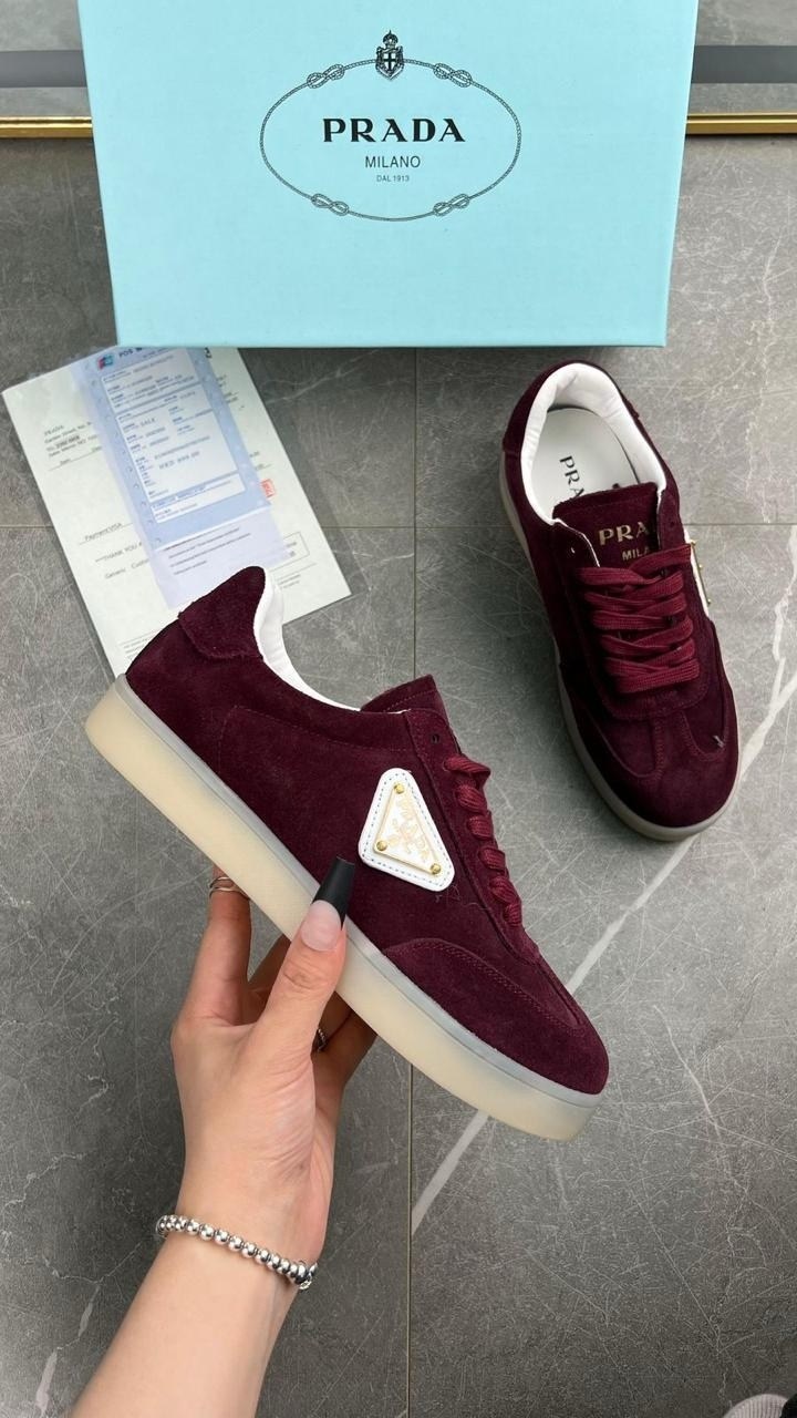,кроссовки prada,кроссовки prada женские,замшевые кроссовки,кеды замшевые