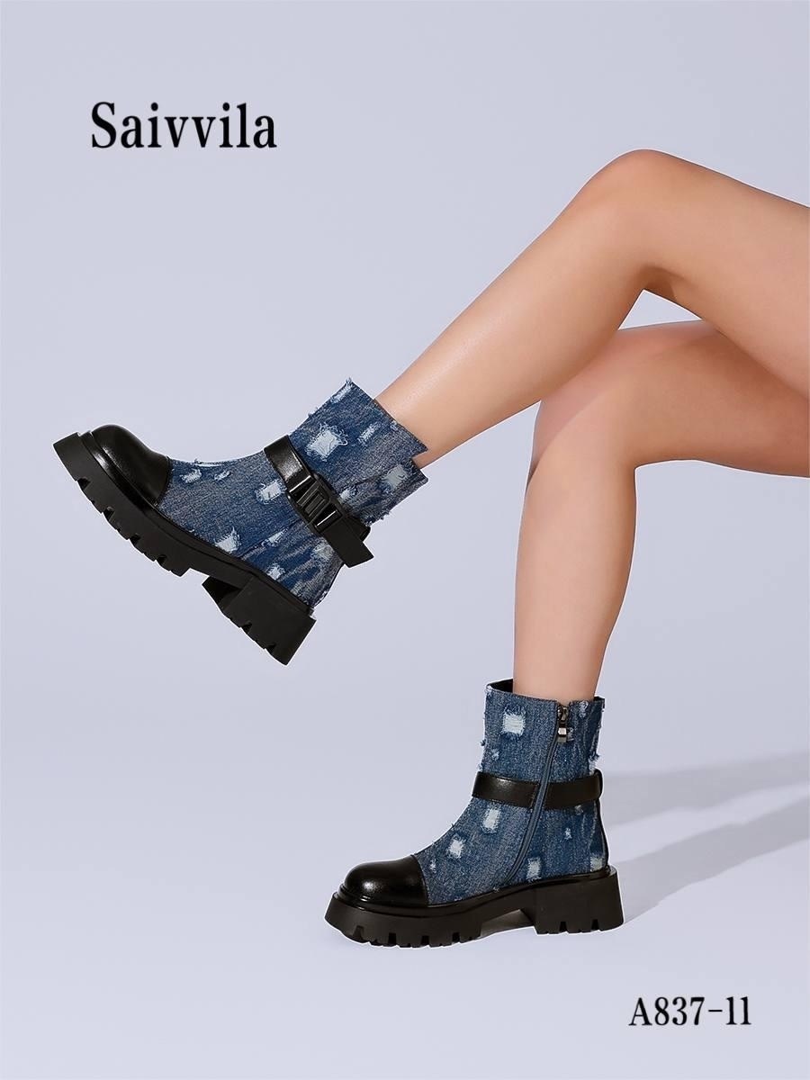 ботинки saivvila,,ботинки женские, женская зимняя,демисезонная