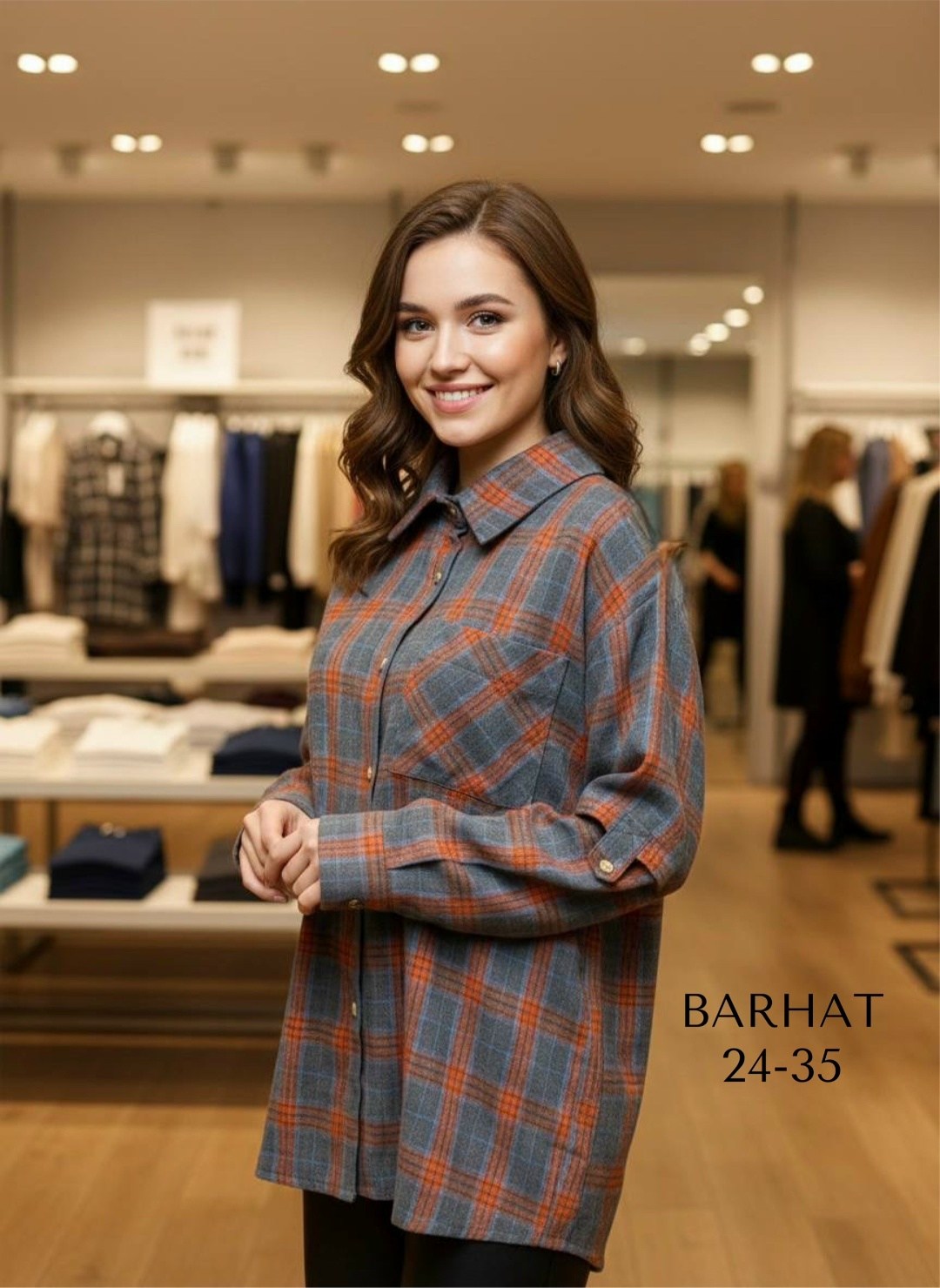 рубашка люше 4150 бордо,женская рубашка в клетку,женская рубашка,рубашка lyushe 4150 бордо,клетчатая рубашка