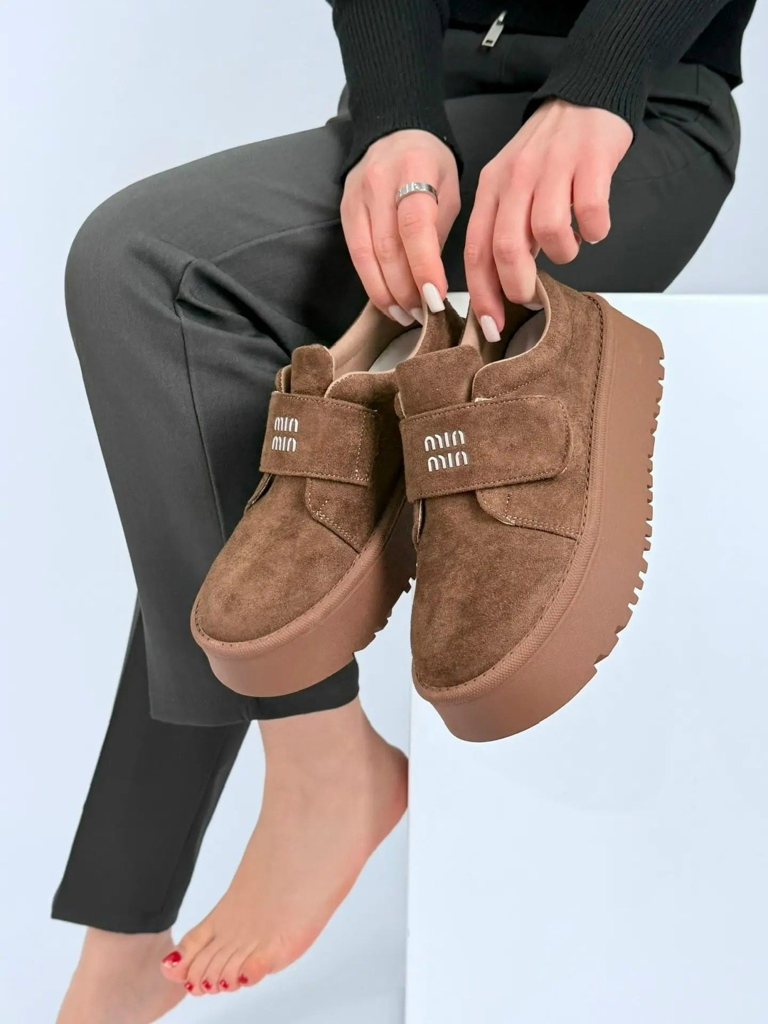 ,женская ,модная женская ,лоферы замш, повседневные