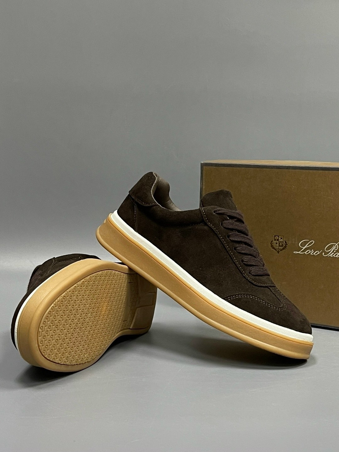 женские кроссовки из замши loro piana коричневые,замшевые кроссовки,замшевые кеды,женские кроссовки из замши loro piana коричневые lm-21161,кроссовки из натуральной замши