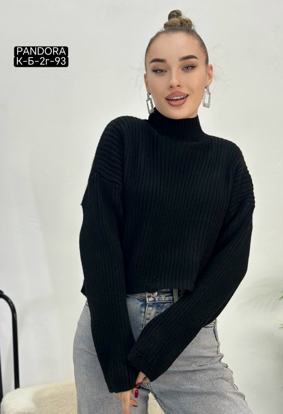 вязаные свитера женские,свитер женский кофта оверсайз укороченный вязаный черный,вязаные кофты женские,свитер женский,свитер женский кофта