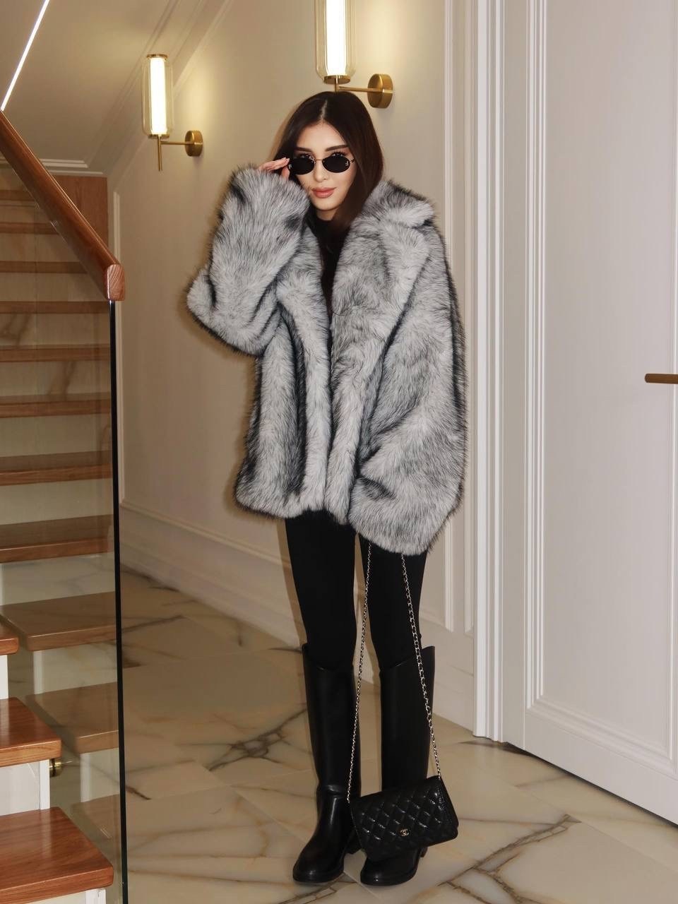 шубы,шуба искусственная,шуба женская,шуба из экомеха,шуба искусственная короткая экошуба зимняя saint shine