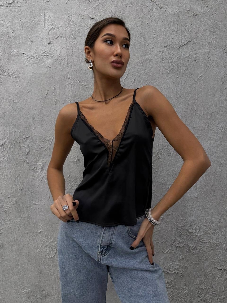 шелковый топ,шелковый топ с кружевом,майка с кружевами,топ с кружевом,шелковая майка