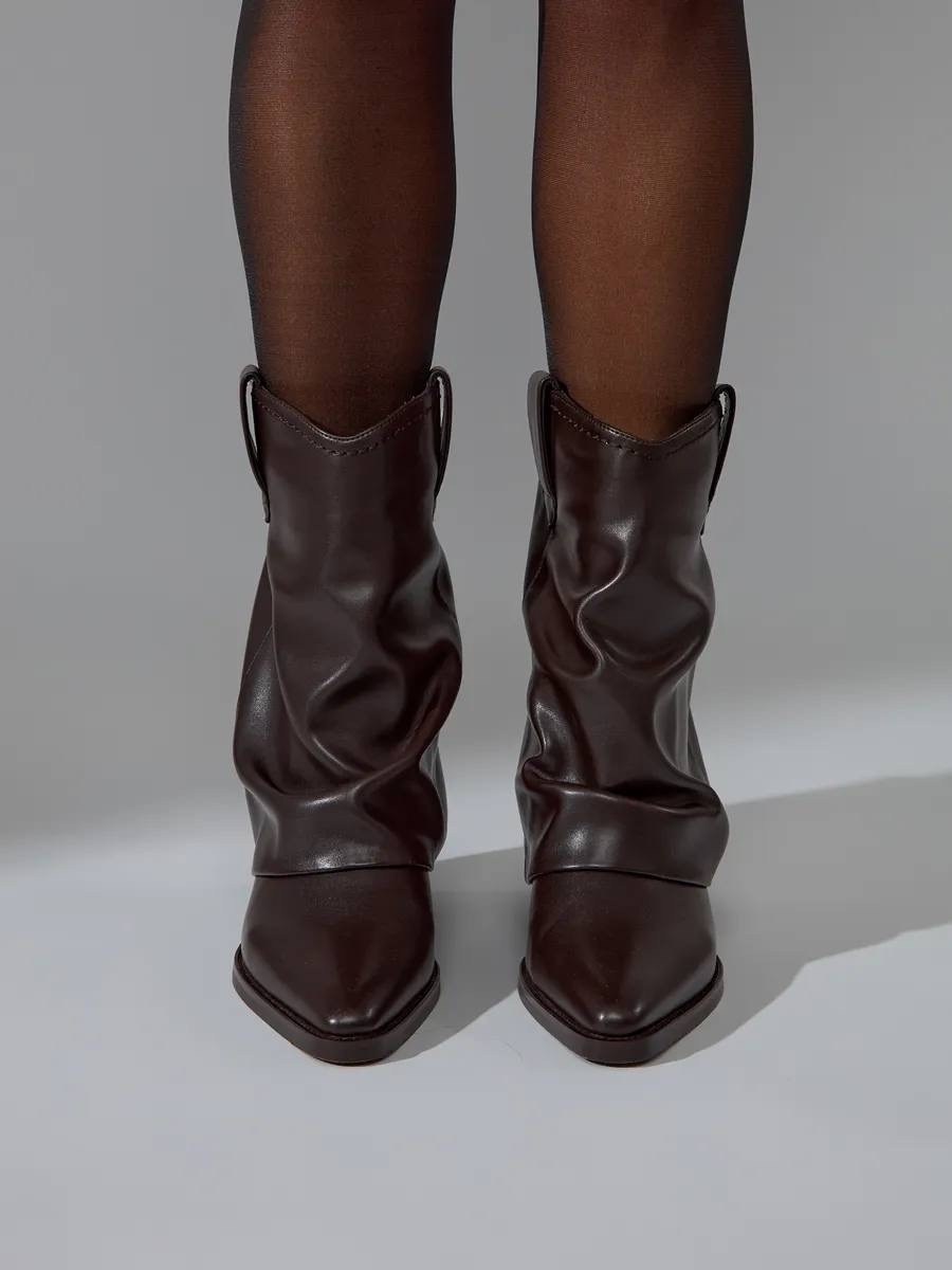 модные сапоги,женские сапоги,женские сапоги до середины икры,полусапоги,женские ботильоны с острым носком