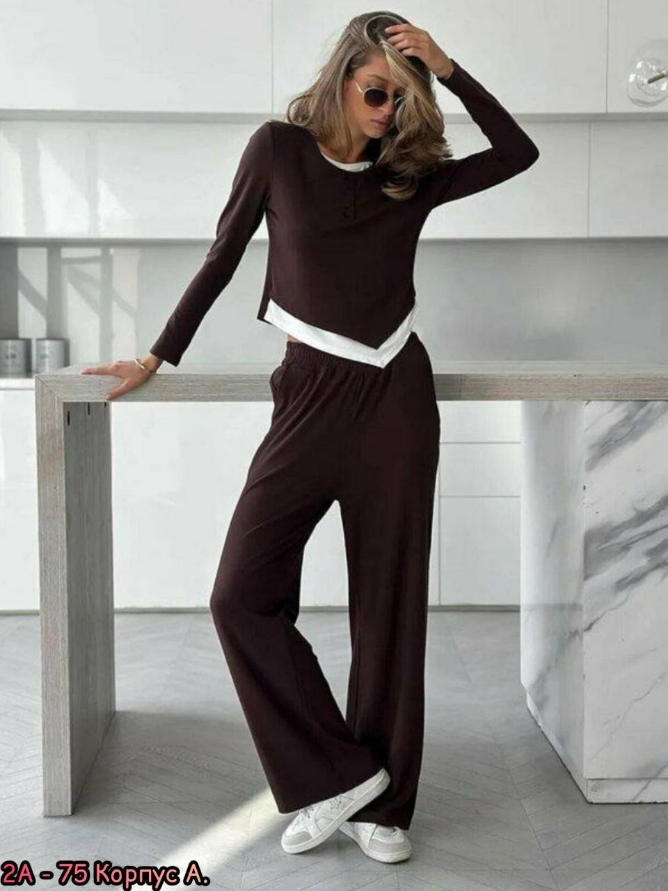 костюм двойка женский трикотажный с лонгсливом и брюками,женские спортивные костюмы,костюм женский,брючный костюм,костюм двойка стильный