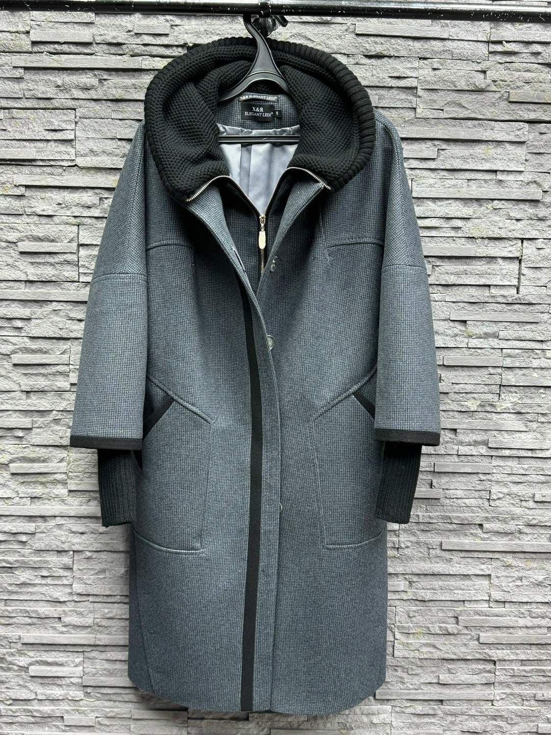 пальто женские демисезонные,пальто демисезонное,полупальто,комбинированное пальто,пальто женское демисезонное el podio