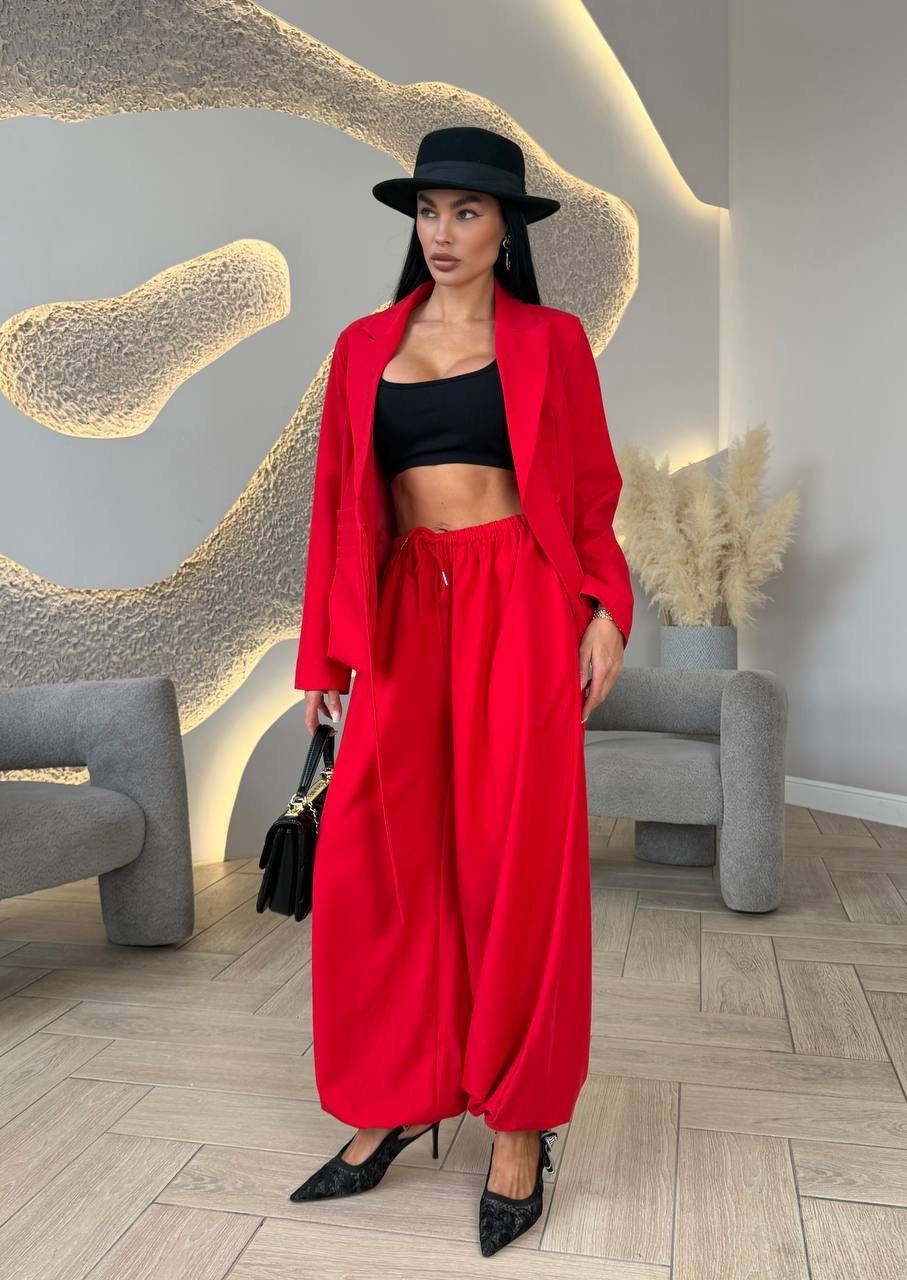 брючный костюм,женский брючный костюм,костюм брючный праздничный matreshka love,костюм с брюками,малиновый костюм женский брючный