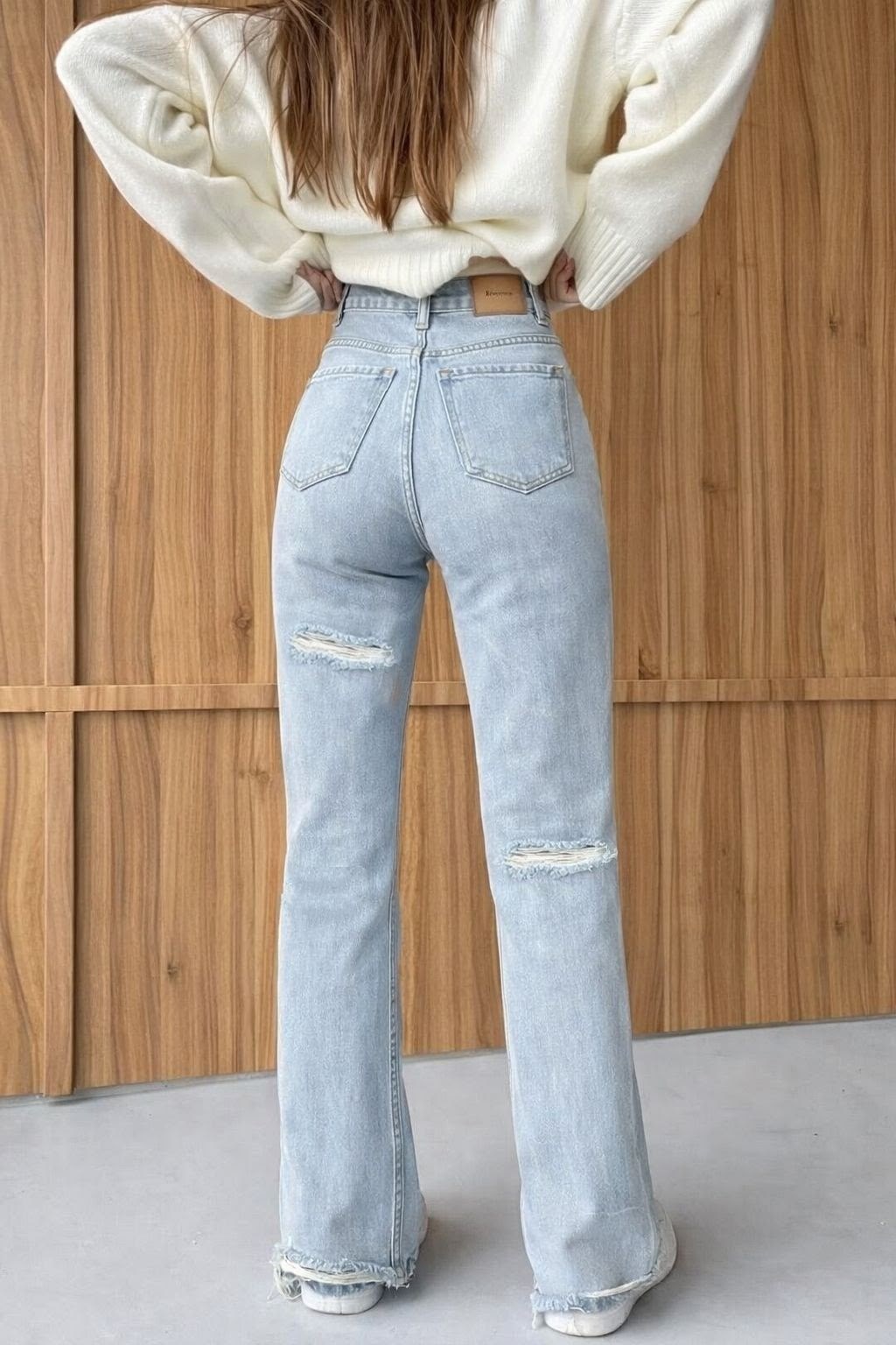 джинсы широкого кроя с высокой талией светло-голубые,джинсы женские широкие,джинсы широкие прямые,широкие джинсы,джинсы женские