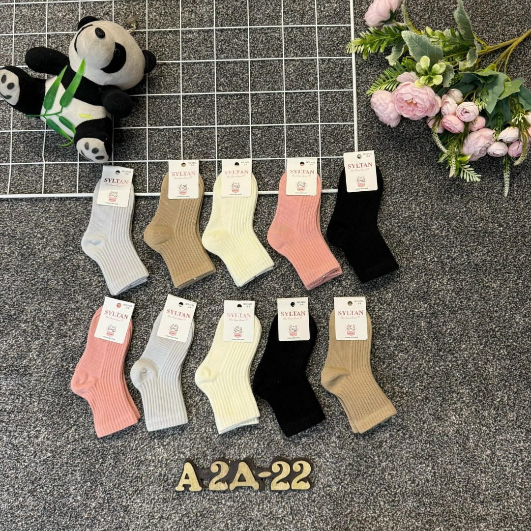 носки детские syltan,носки детские,носки детские комплект,носки для девочек,носки детские 10 пар