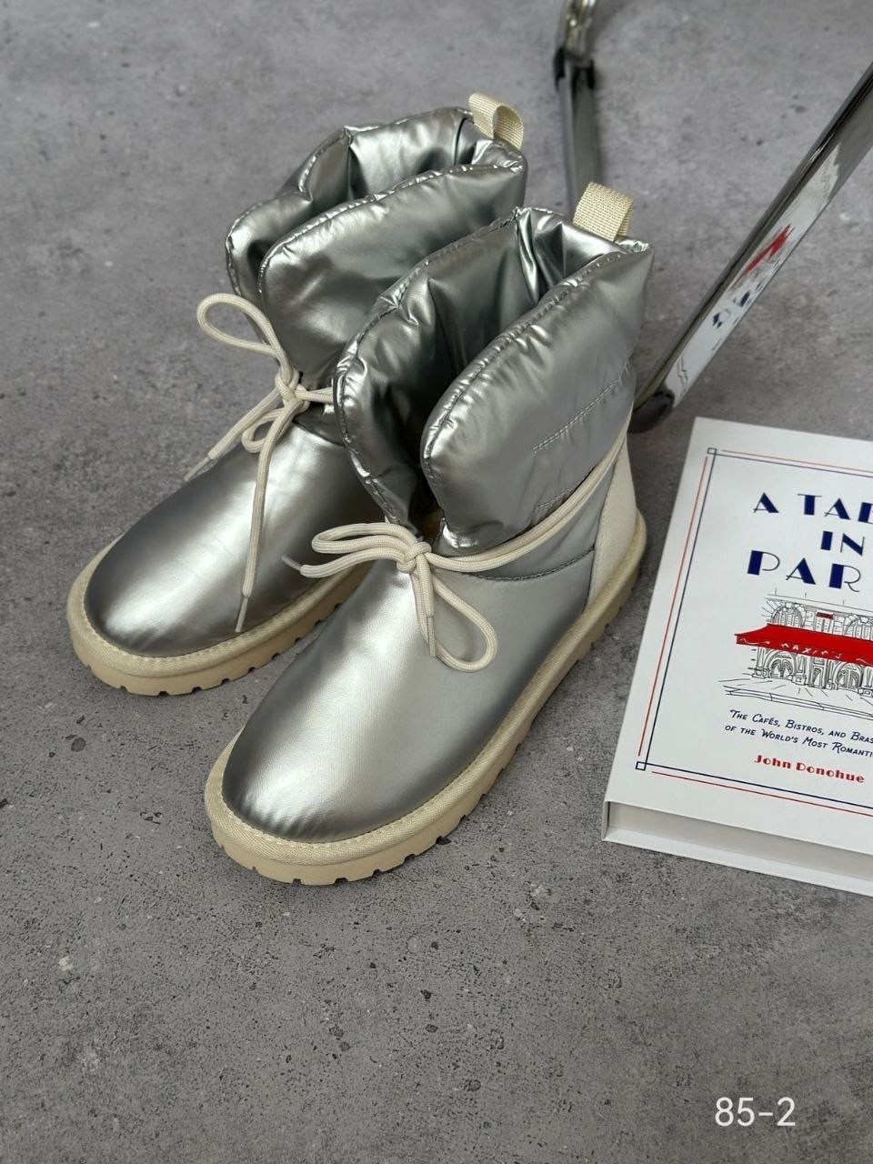 ,дутики женские,женские угги,дутики,дутики женские versiya shop 2070 серебристые 36 ru