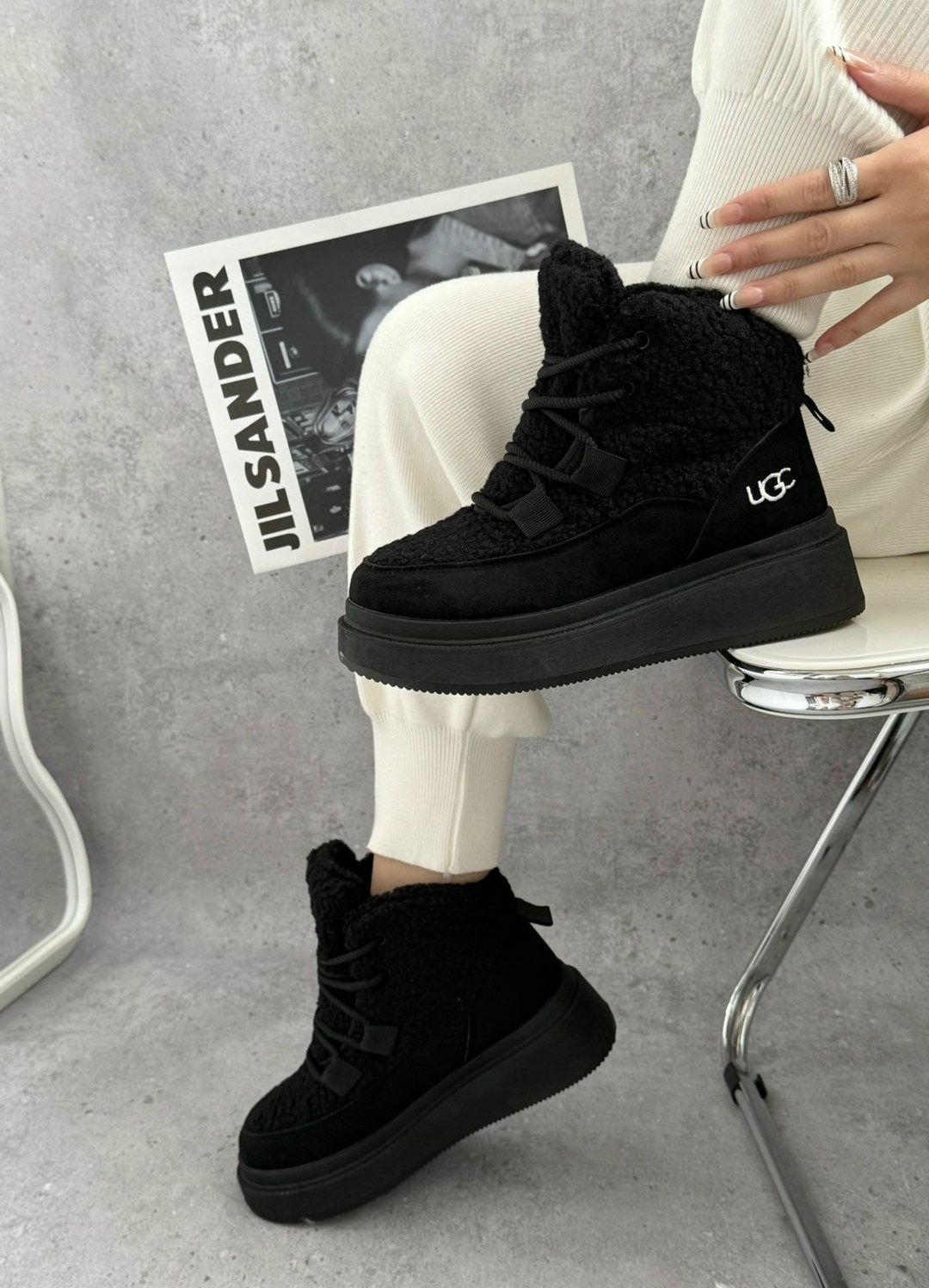 ,женские угги,угги модные,женские зимние угги на меху,угги замш