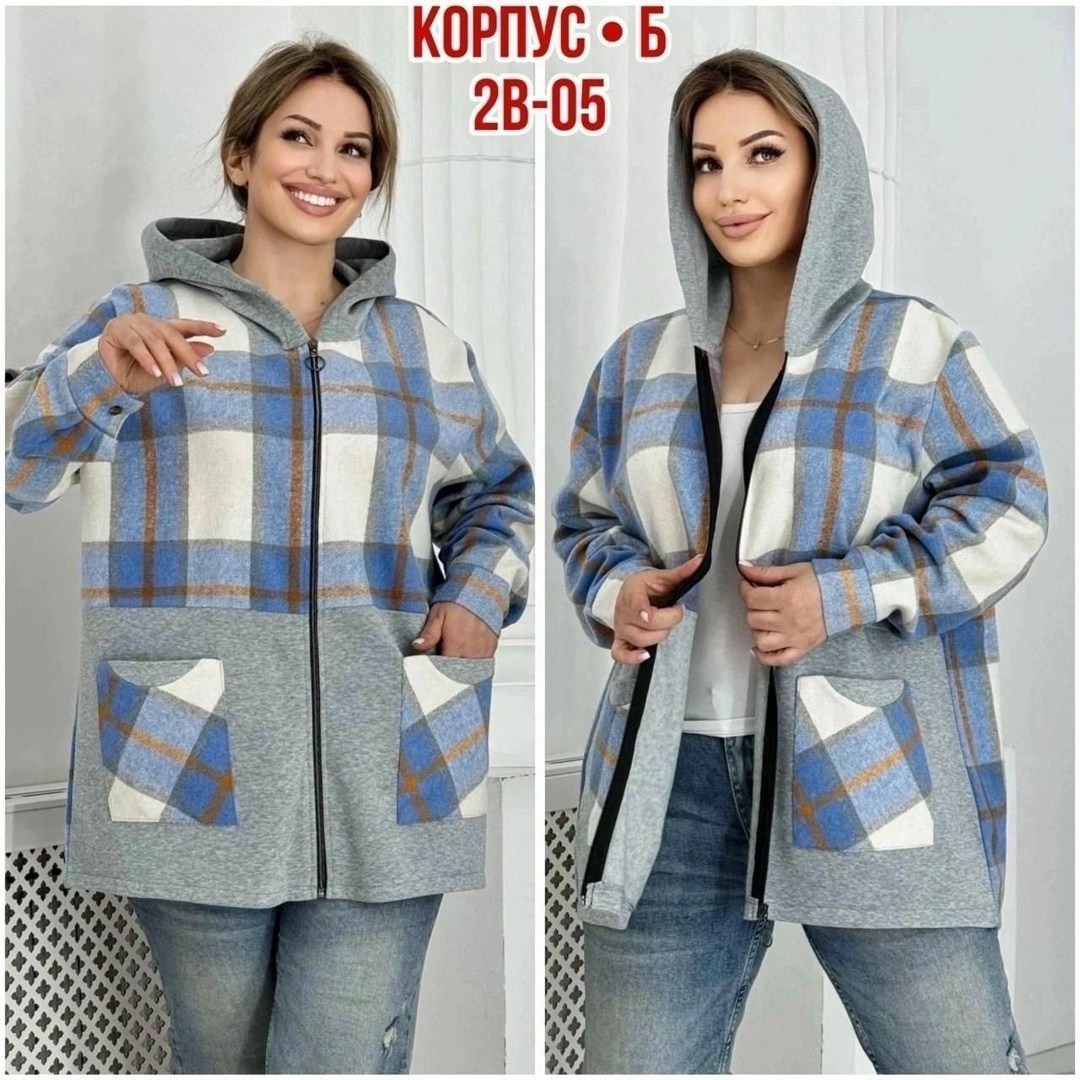 больших размеров,рубашка оверсайз теплая в клетку,кардиган,рубашка с капюшоном,кофта кардиган
