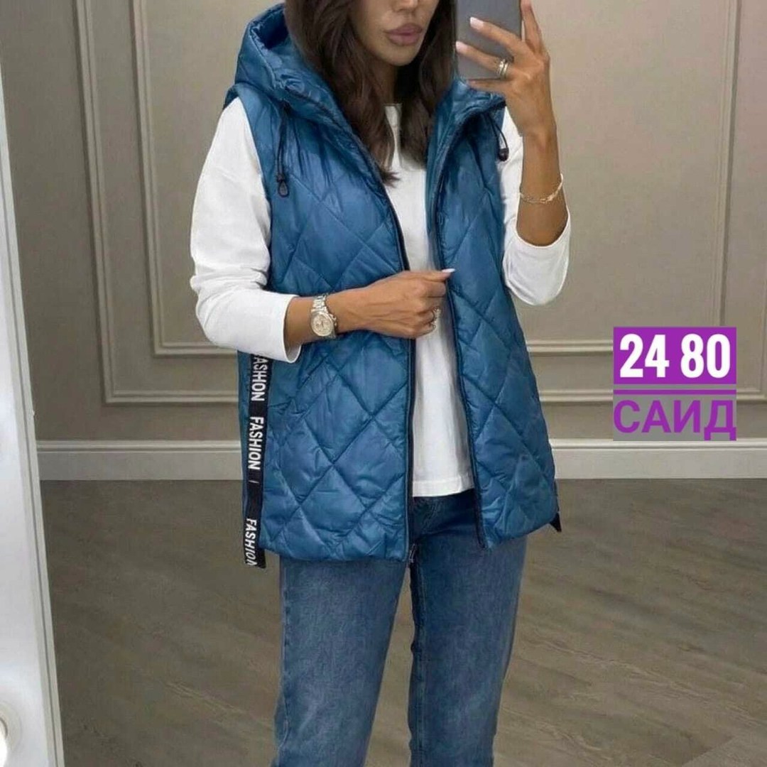 жилетка женская,жилет женский,жилет с капюшоном,жилет,демисезонная жилетка