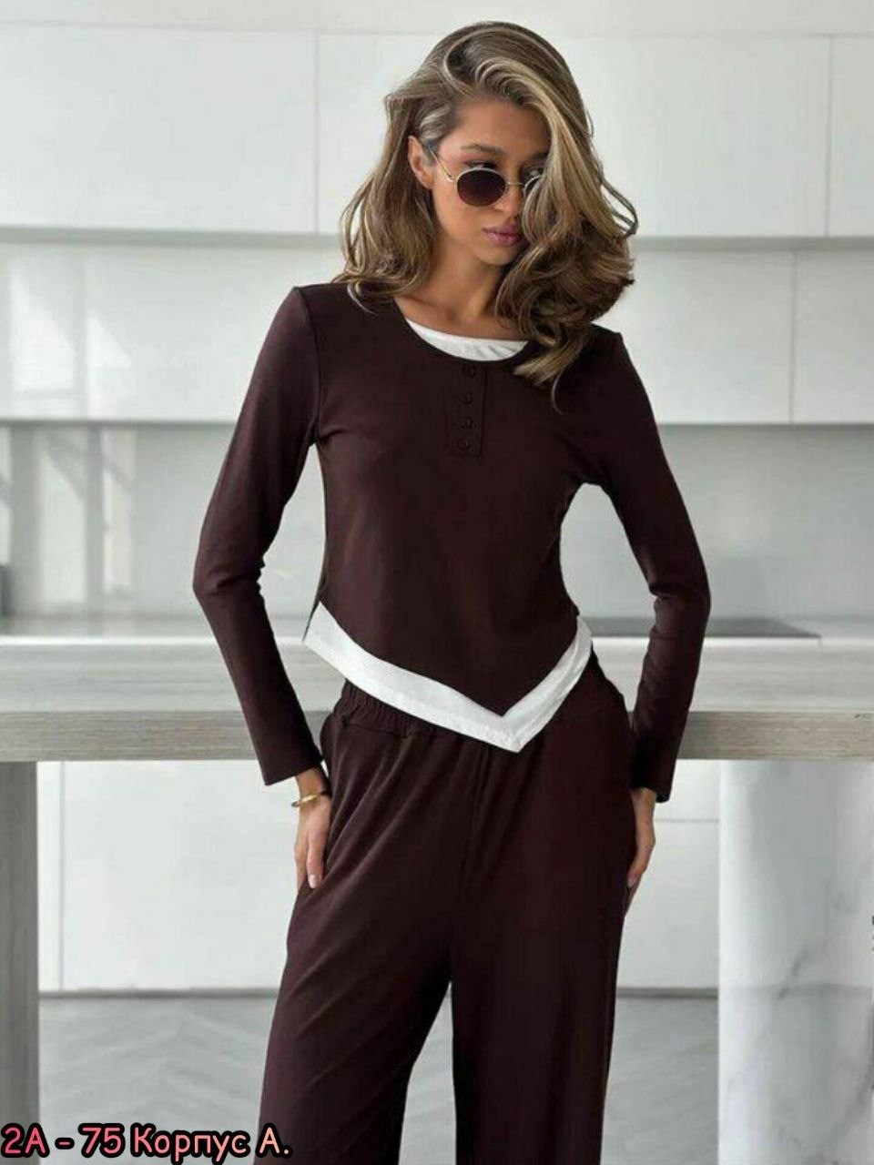 костюм двойка женский трикотажный с лонгсливом и брюками,женские спортивные костюмы,костюм женский,брючный костюм,костюм двойка стильный