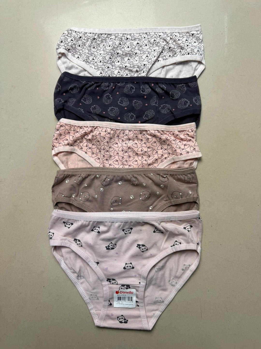 комплект трусов слипы donella для девочек 5 шт,трусы для девочки donella,набор трусов для девочки donella,трусы для девочки хлопок donella,комплект трусов слипы donella для девочек