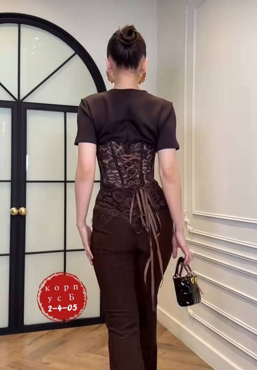 женский корсет с кружевом,giuseppe di morabito футболка в стиле корсета черный,корсет,кружевной корсет,бюстье корсет