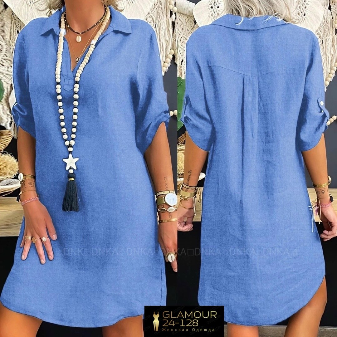 платье рубашка женское свободное,платье-рубашка женское свободное арт. 11437968,платье женская,платье туника,платье лен
