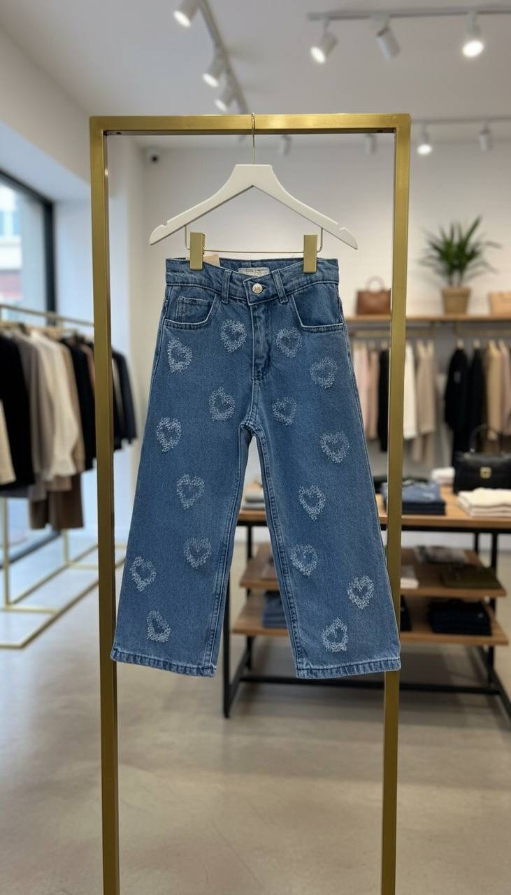 ребенок,джинсы для девочек,детские джинсы,летний детский костюм для девочки с джинсами и топом mickey collection,широкие джинсы