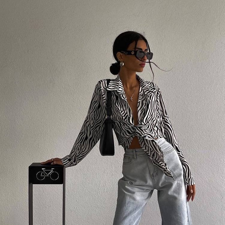 рубашка женский фасон зебра,блузка с принтом зебра,рубашка женская,женская модная рубашка,рубашка блузка