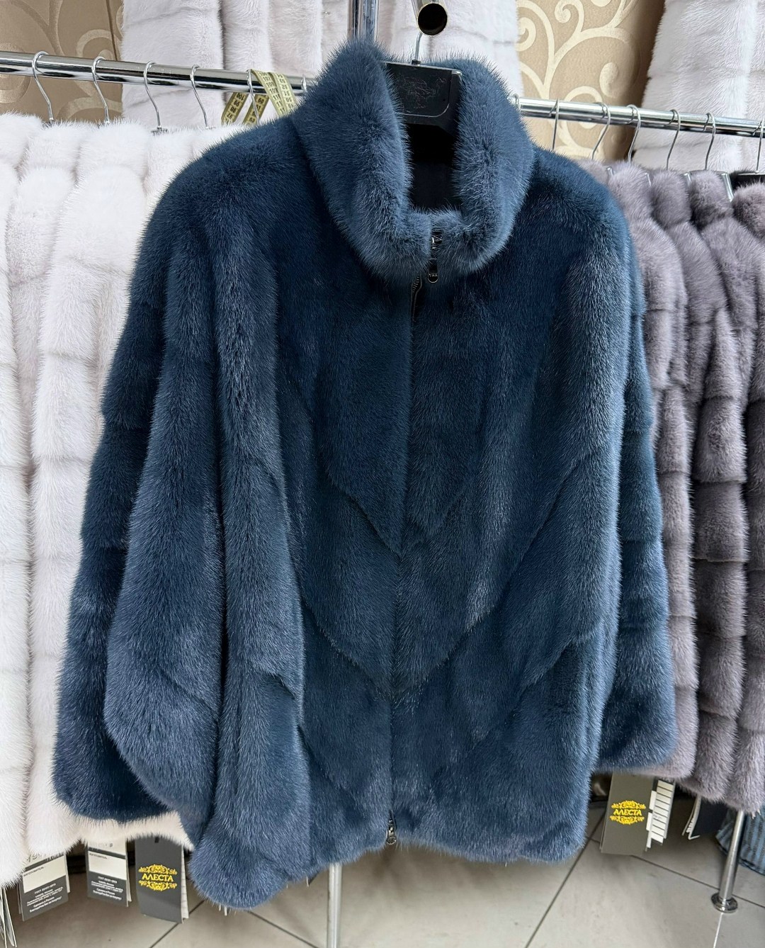 норковая шуба,короткая норковая шуба,норковая шуба автоледи графит,автоледи норка графит,норковая шуба автоледи