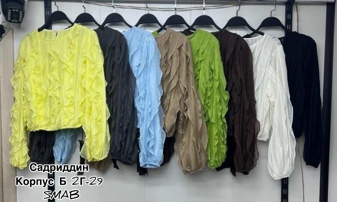 блузка с оборками,женская блуза,женская шифоновая блузка,женская блузка,свободная блузка