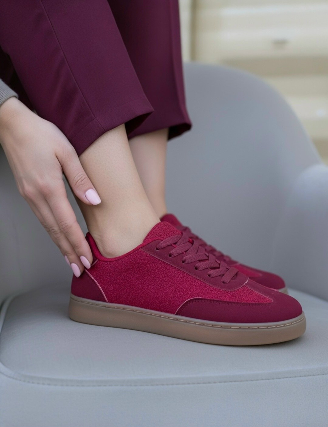 ,кроссовки бордовые,кроссовки марсала,бордовые кеды,кеды замшевые