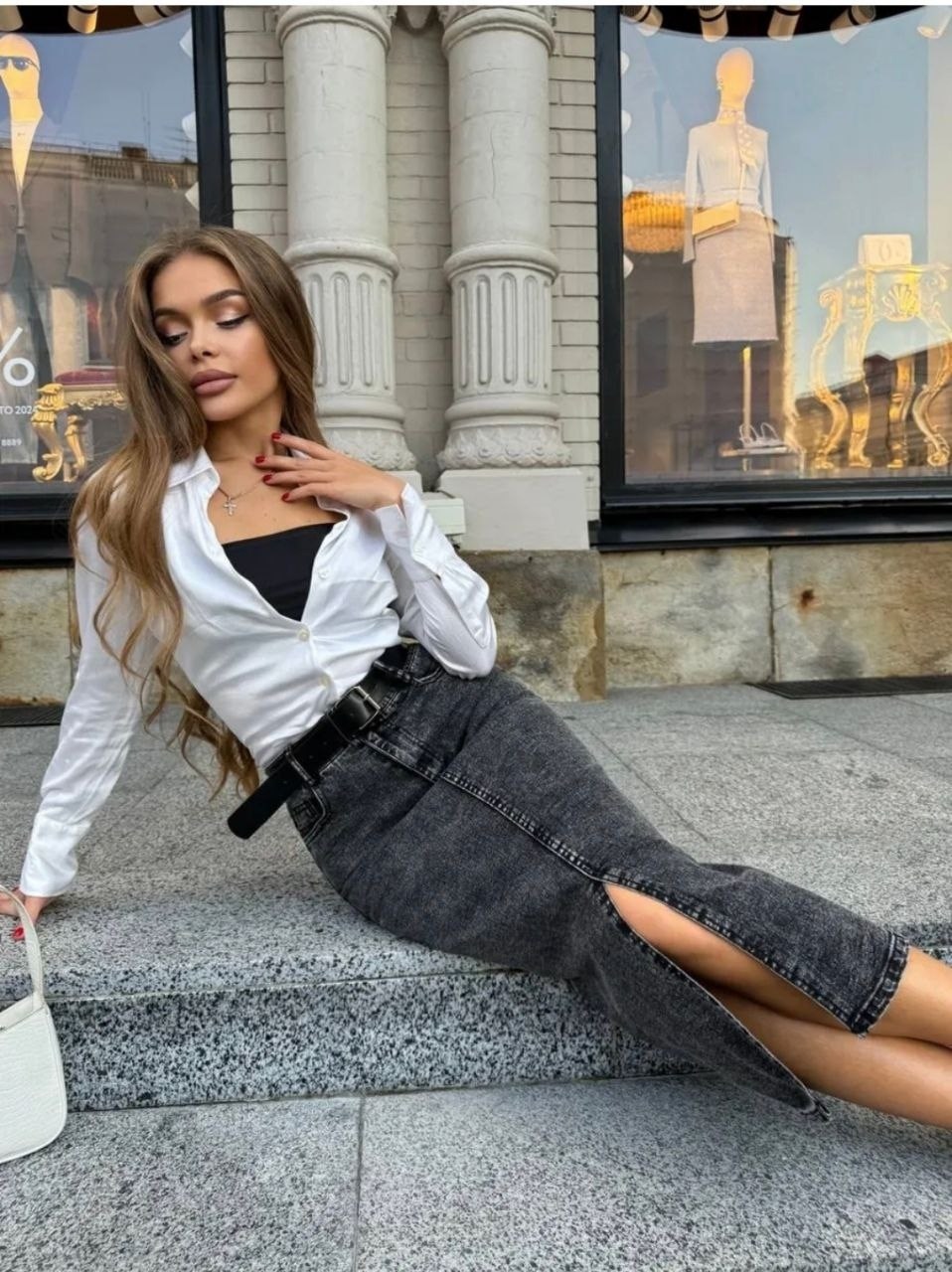 юбка джинсовая миди с разрезом,джинсовая женская юбка,юбка джинс,джинсовая юбка длинная с разрезом,джинсовая миди юбка