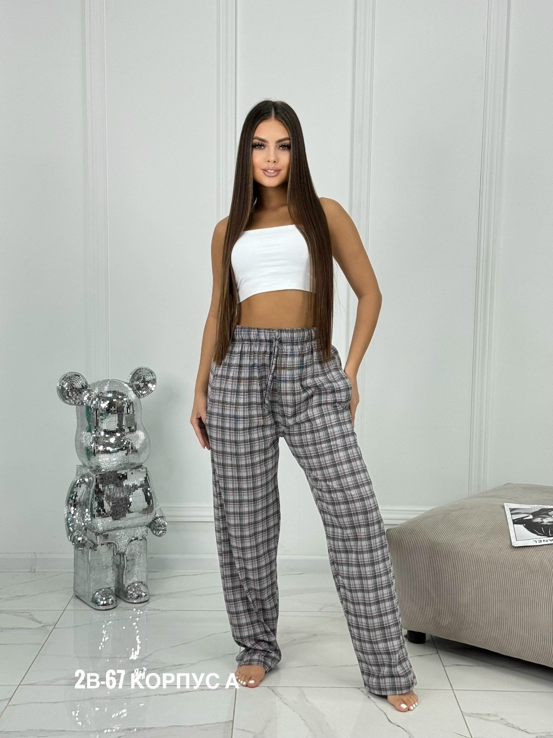 штаны в клетку,брюки в клетку,брюки палаццо в клетку,брюки штаны в клетку,брюки женские палаццо