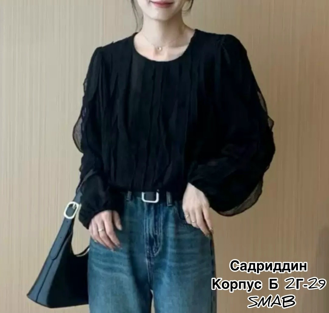 блузка с оборками,женская блуза,женская шифоновая блузка,женская блузка,свободная блузка