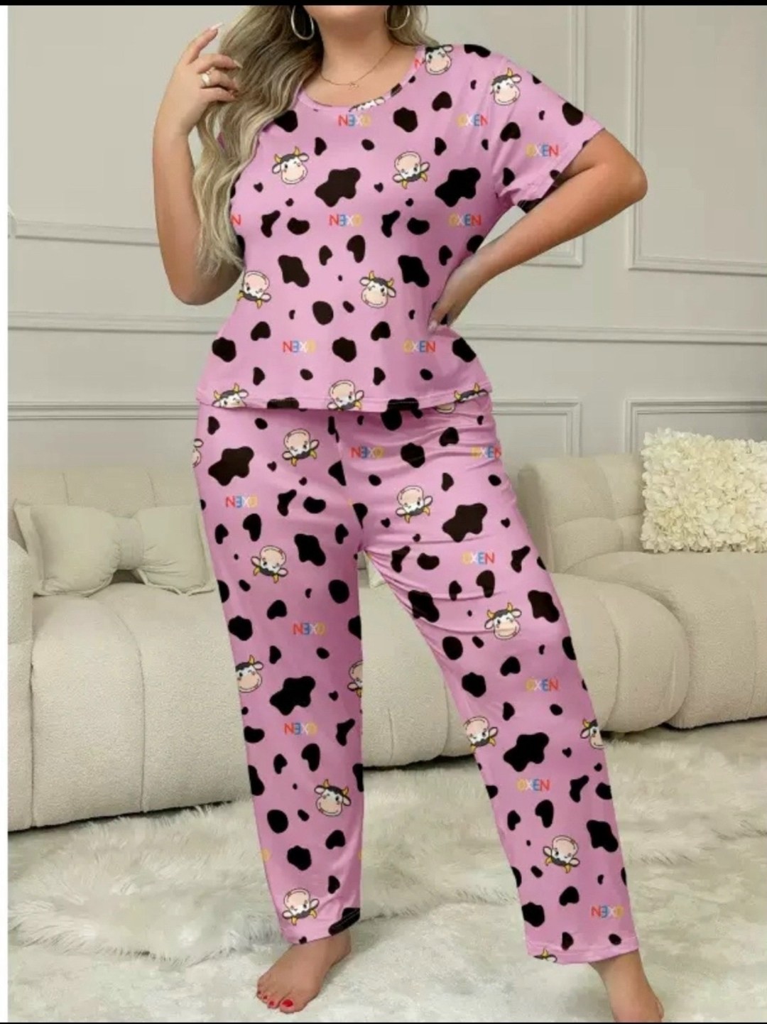 комплект пижама,пижама женская,женская пижама больших размеров,пижама с принтом,пижама кофта