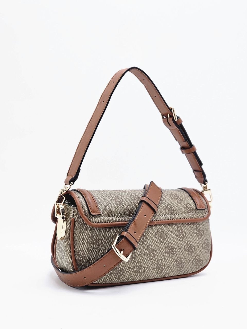 сумка guess,сумка guess женская,сумка женская guess hwjb8414210 коричневая,сумка кросс-боди guess,guess сумка на плечо