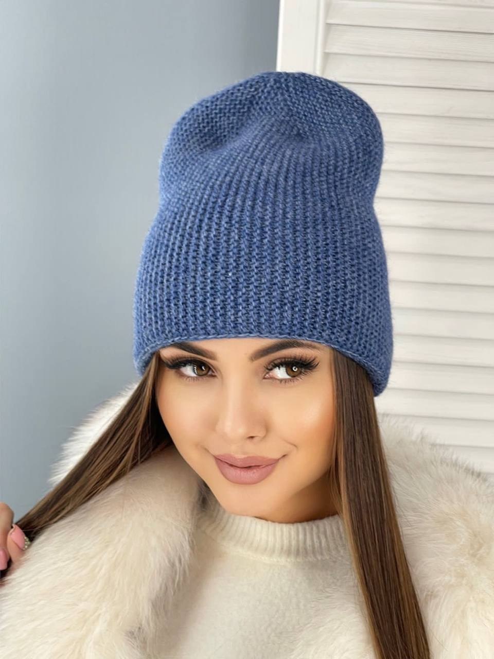 шапка универсальная,женская шапка,женская вязаная шапка,вяжем шапки,шапка бини