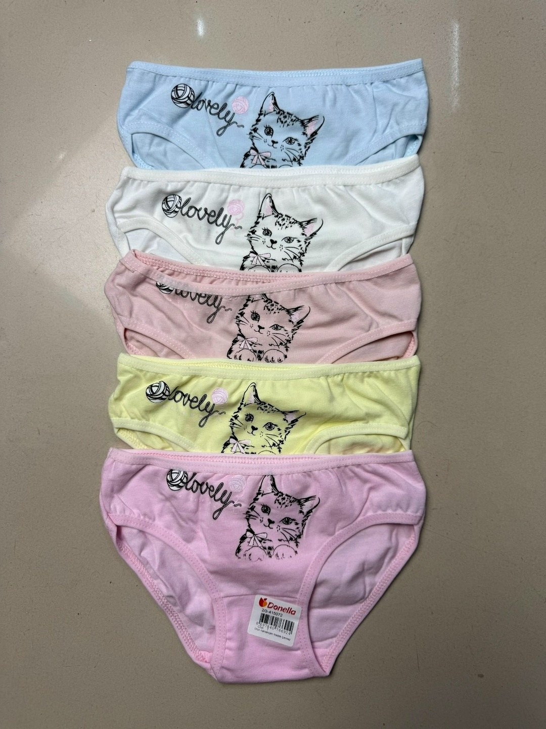 комплект трусов слипы donella для девочек 5 шт,трусы для девочки donella,набор трусов для девочки donella,трусы для девочки хлопок donella,комплект трусов слипы donella для девочек