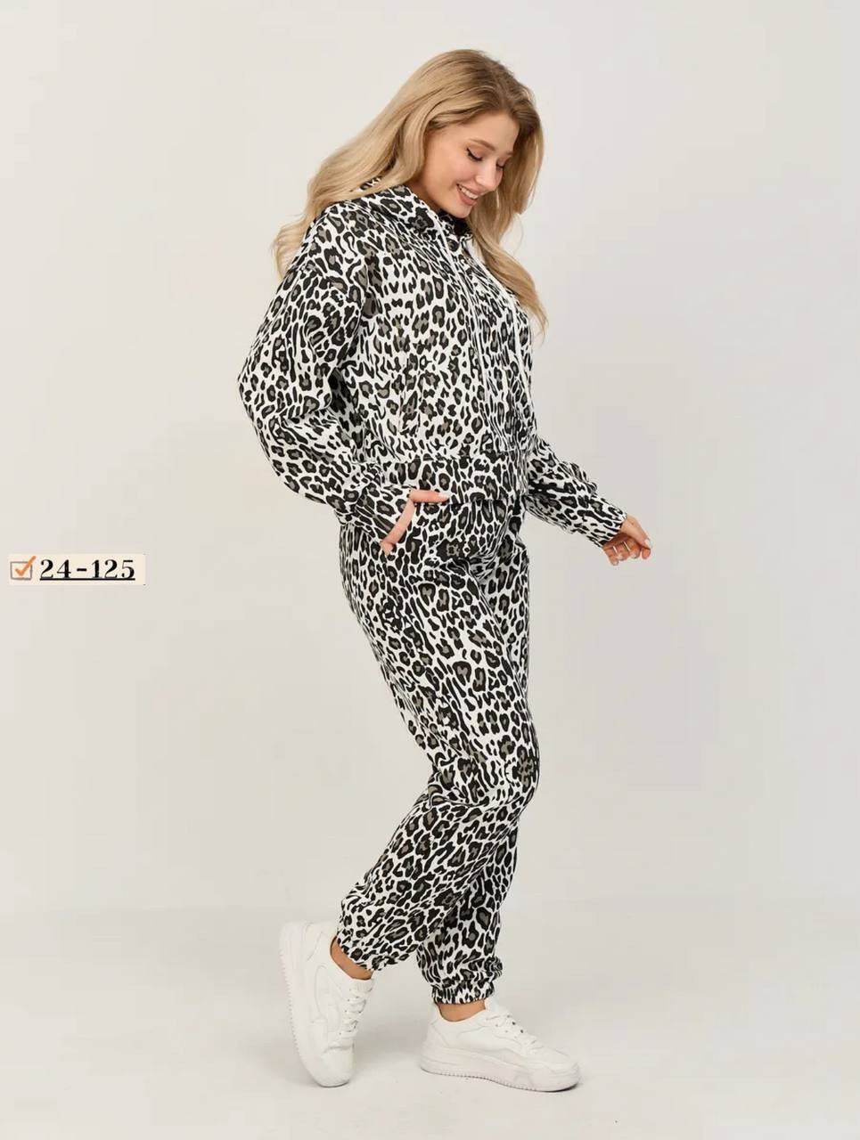 леопардовый костюм двойка,костюм на флисе,костюм с брюками,костюм женский флис,женские костюмы