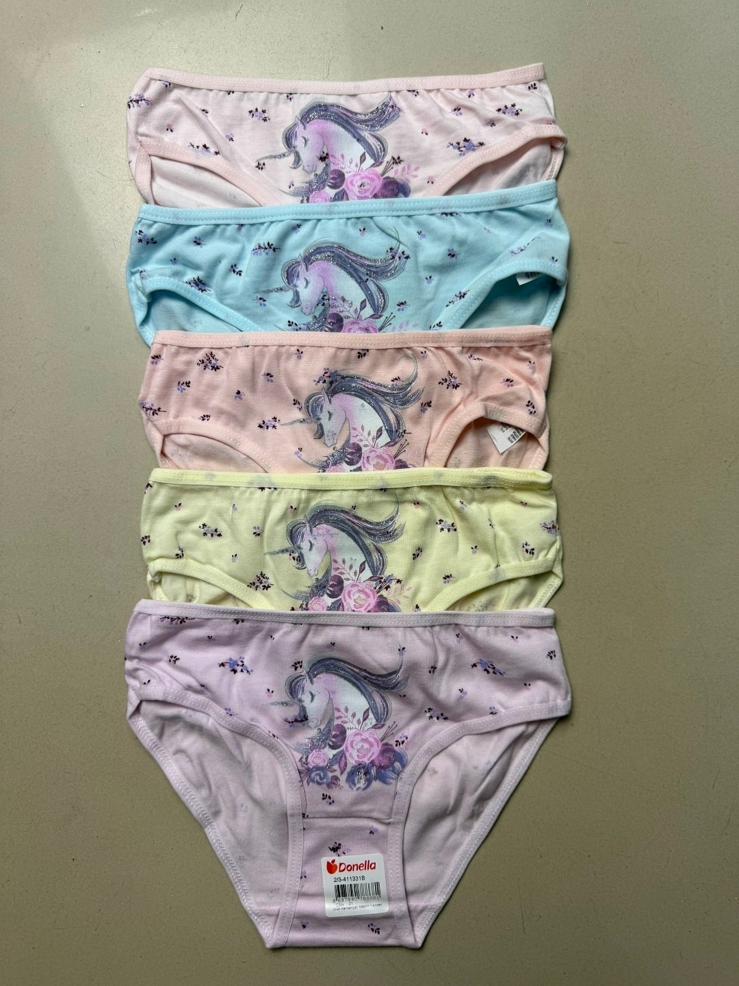 комплект трусов слипы donella для девочек 5 шт,трусы для девочки donella,набор трусов для девочки donella,трусы для девочки хлопок donella,комплект трусов слипы donella для девочек
