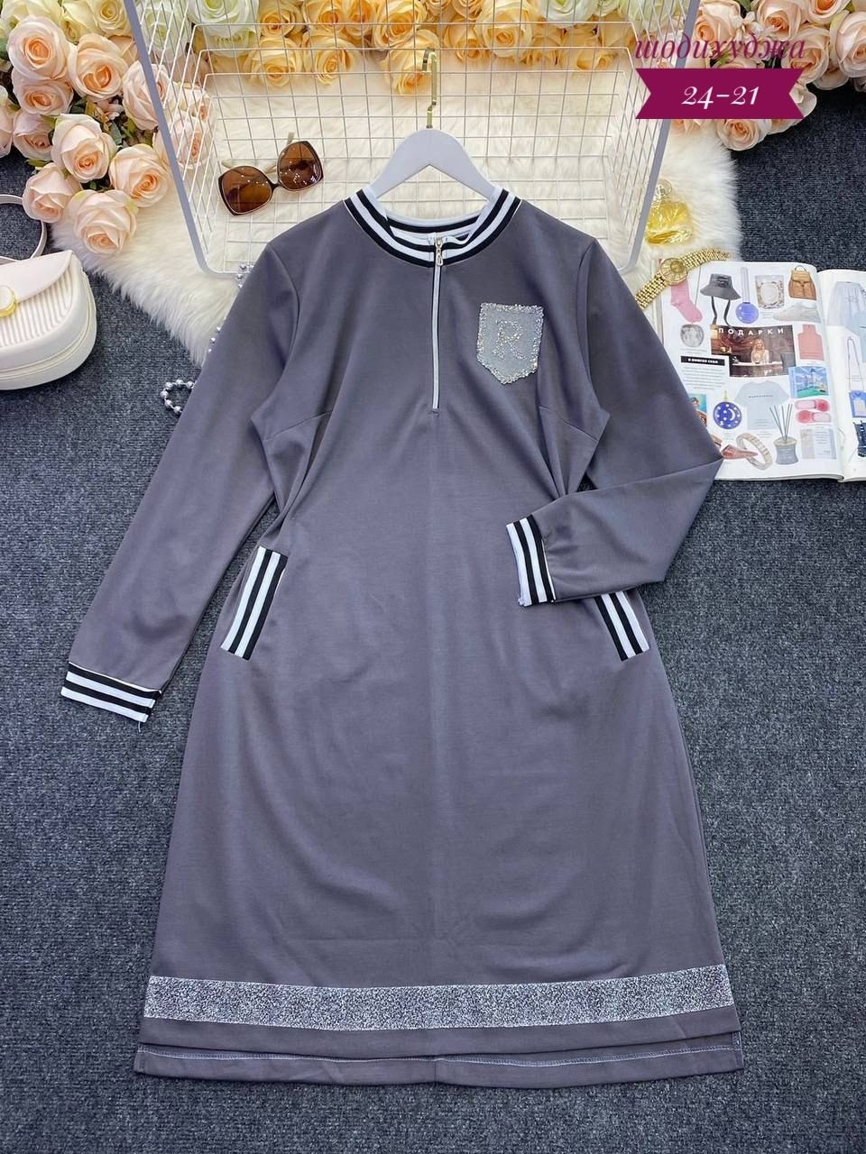 платье женское,платье,платье спортивного,трикотажное спортивное платье,стильное платье