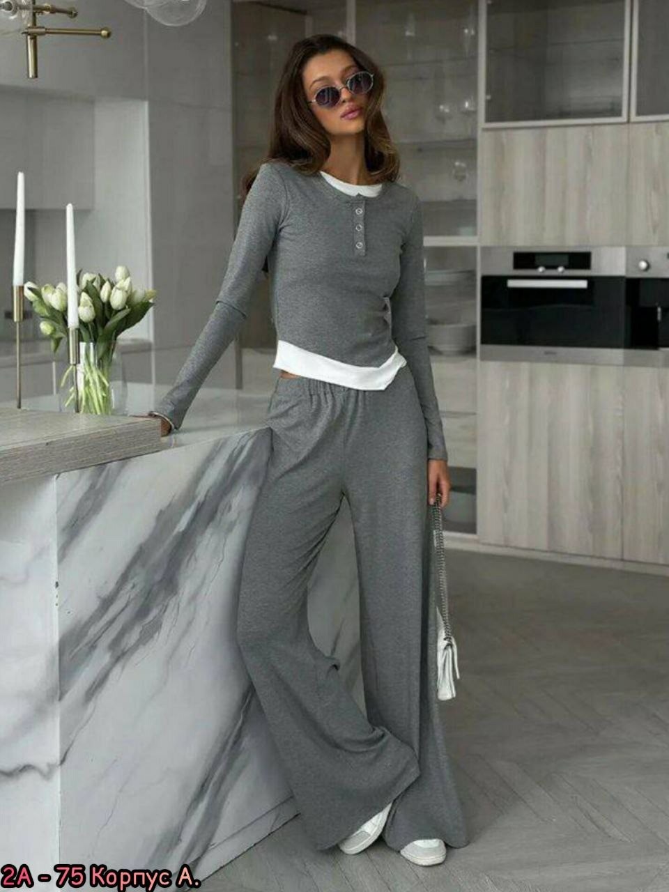костюм двойка женский трикотажный с лонгсливом и брюками,женские спортивные костюмы,костюм женский,брючный костюм,костюм двойка стильный