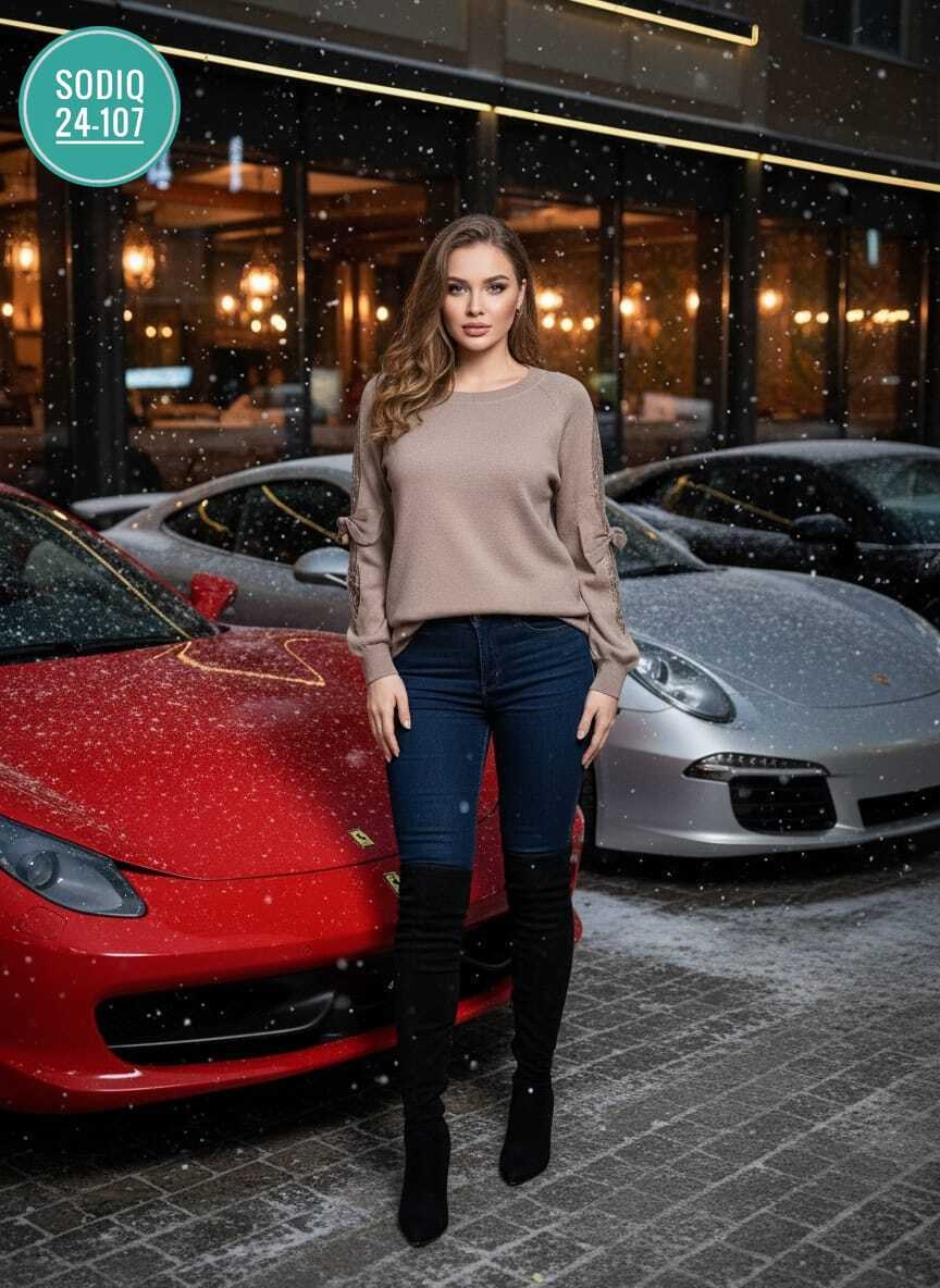 бежевый джемпер,модные образы,кофта повседневная,трикотажный джемпер