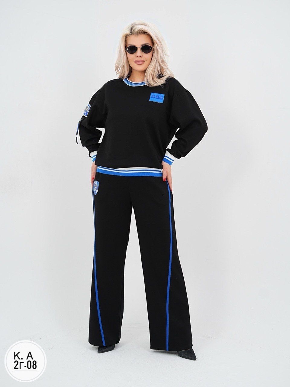 спортивный костюм больших размеров спорт шик lecalolady цвет черный,спортивный костюм больших размеров спорт шик lecalolady,спортивный костюм больших размеров спорт шик lecalolady 278180380,спортивный