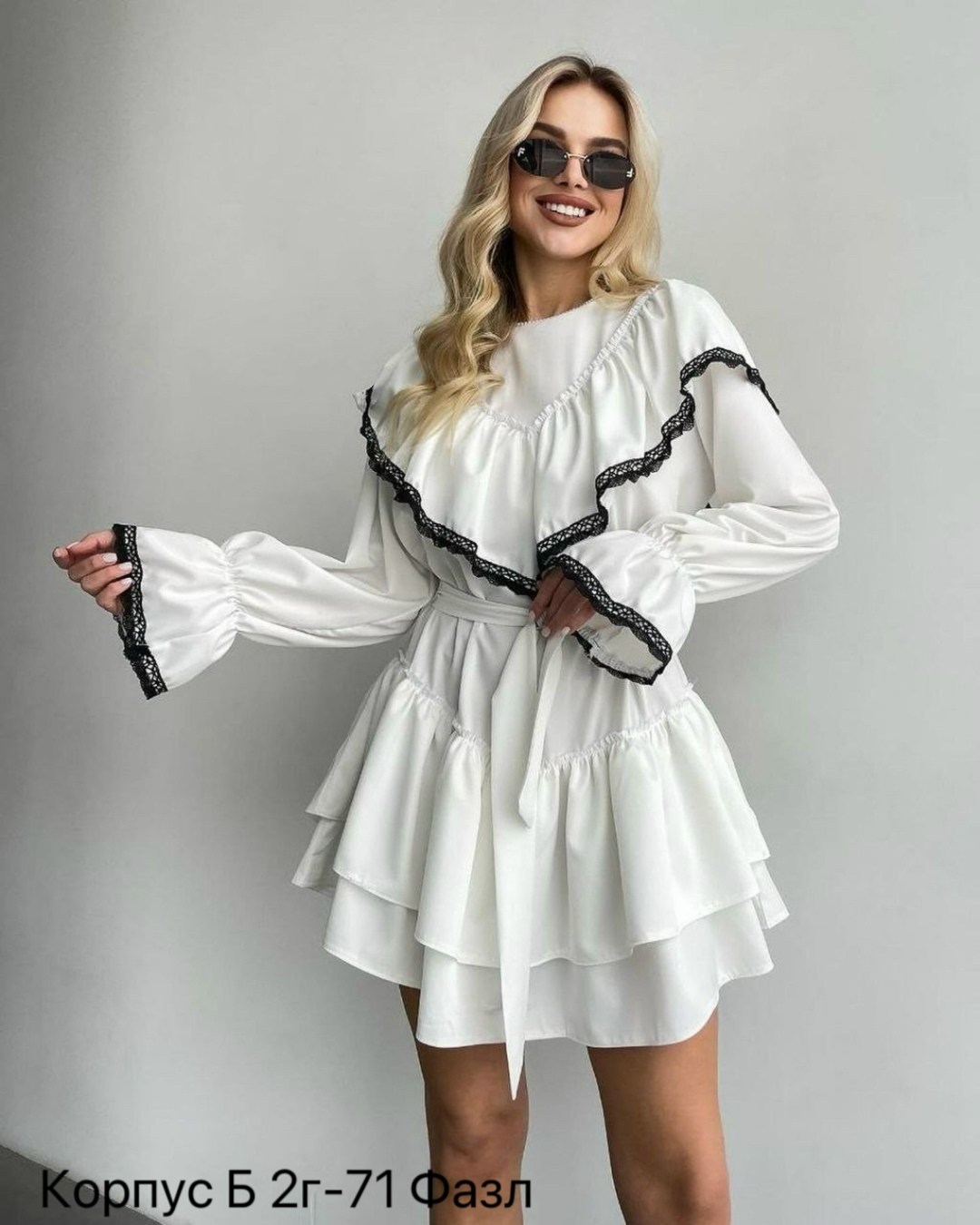 платье с рюшами,платье,платье женское,платье с оборками,стильное платье