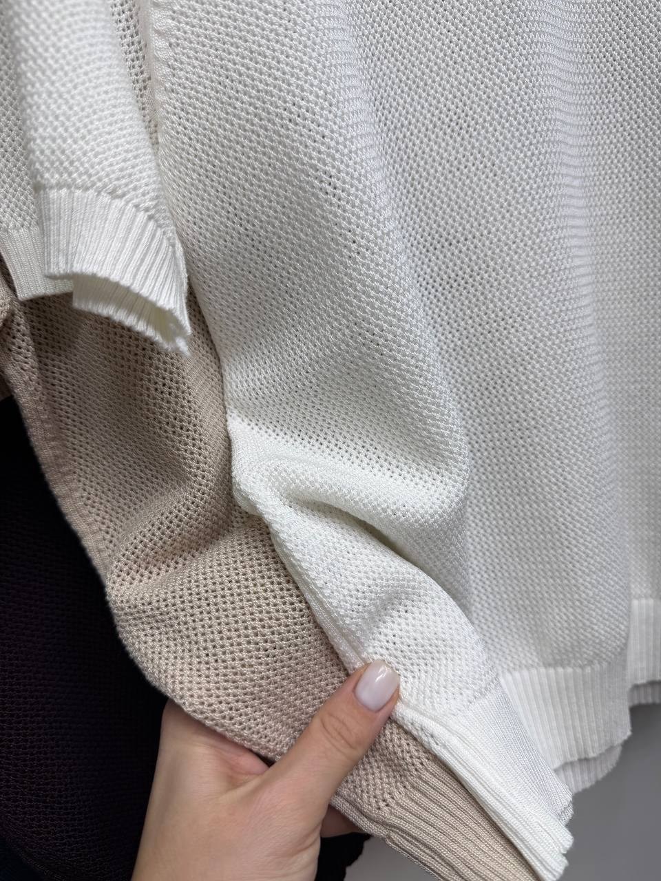 вязаная футболка,свитер с круглым вырезом,свитер с короткими рукавами,футболки женская,вязаный свитер