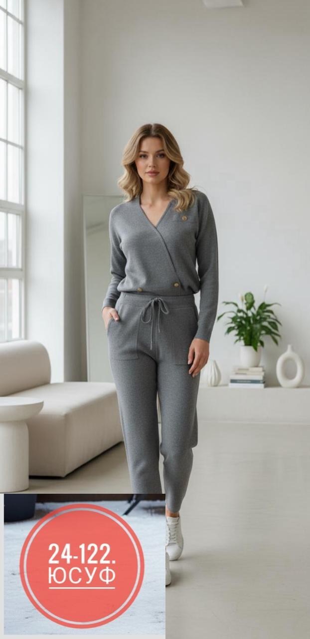 трикотажный костюм,модные трикотажные костюмы,костюм женский,женский кашемировый трикотажный костюм hirsionsan,теплый костюм