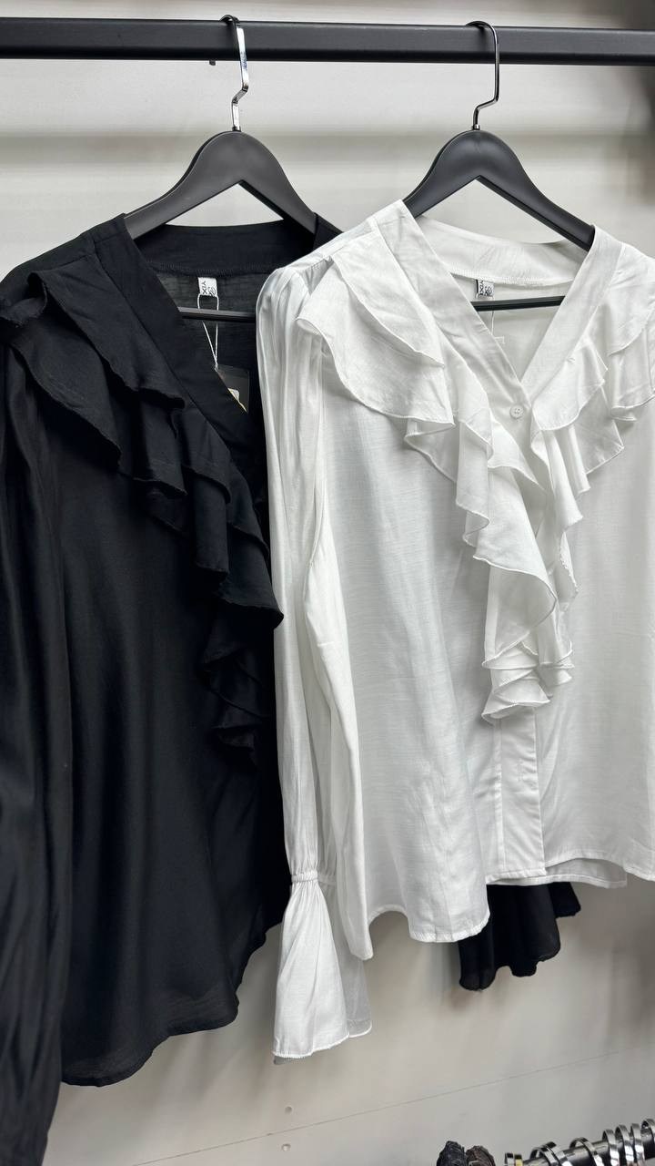 блузка с оборками,блузка для женщин,женская блузка,блуза,блузка с рюшами и воланами