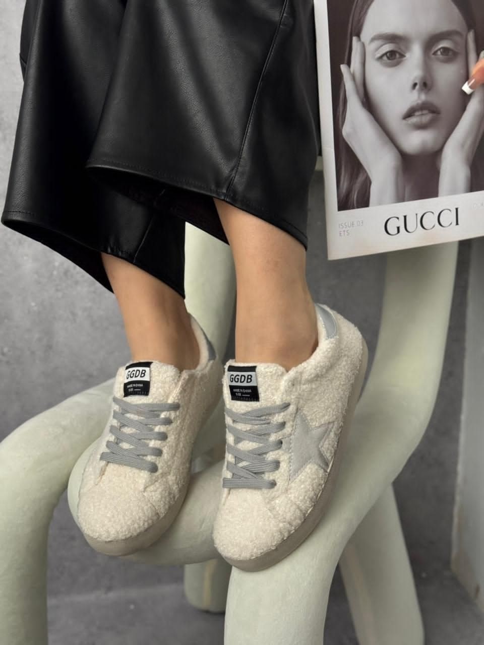 кеды зимние с натуральным мехом golden goose premium shoes,,golden goose deluxe brand кеды sabots с мехом,кеды golden goose,кеды зимние с натуральным мехом golden goose premium shoes цвет бежевый