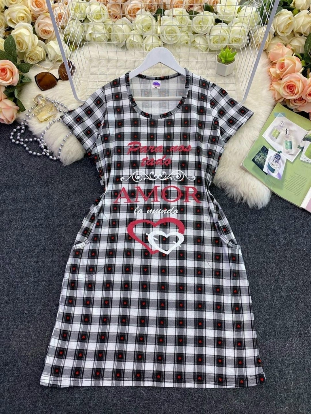 платье женская,туника платье,туника женская,платье,платье в клетку